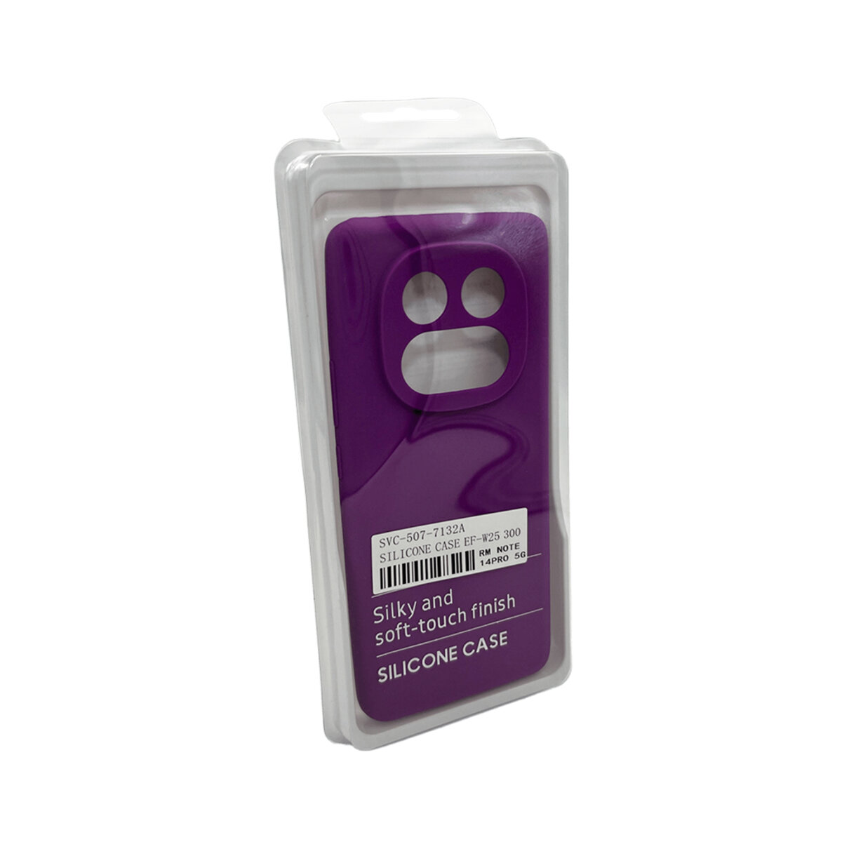 Чохол для смартфона Cosmic Silicone Case AA for Xiaomi Redmi Note 14 Pro 5G Purple на малюнкі №2