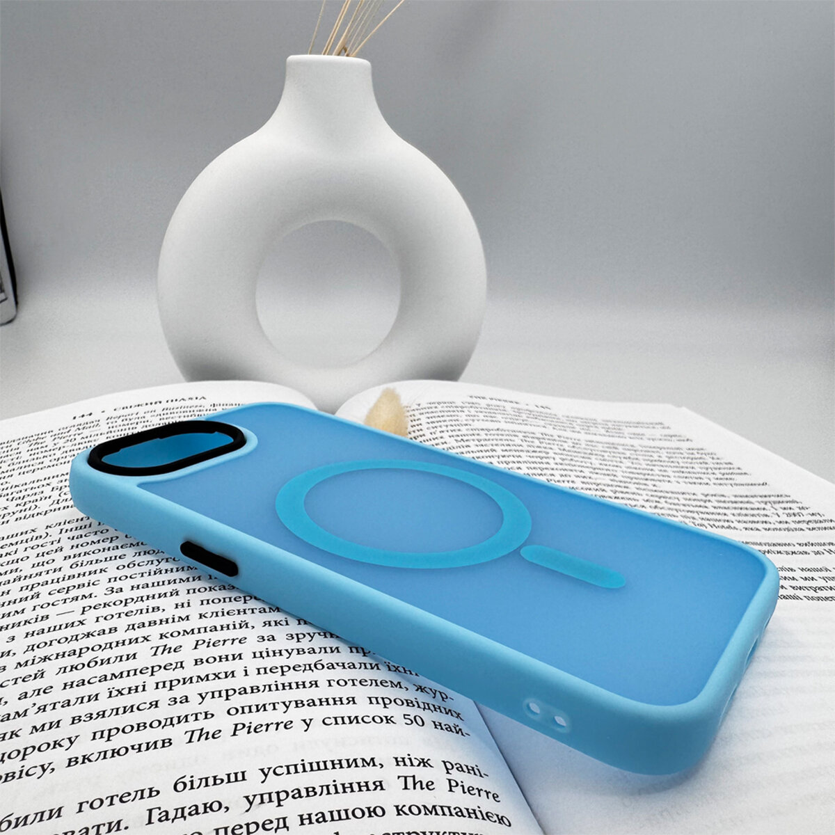 Чохол для смартфона Cosmic Magnetic Color HQ for Apple iPhone 16e Light Blue на малюнкі №4