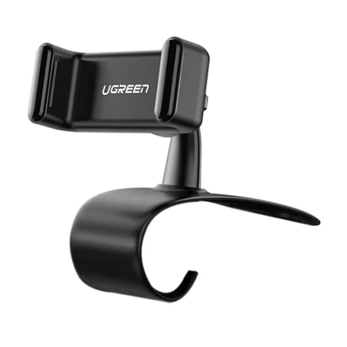 Автотримач для телефона UGREEN LP189 Dashboard Snap Clip Phone Holder Black на малюнкі №1