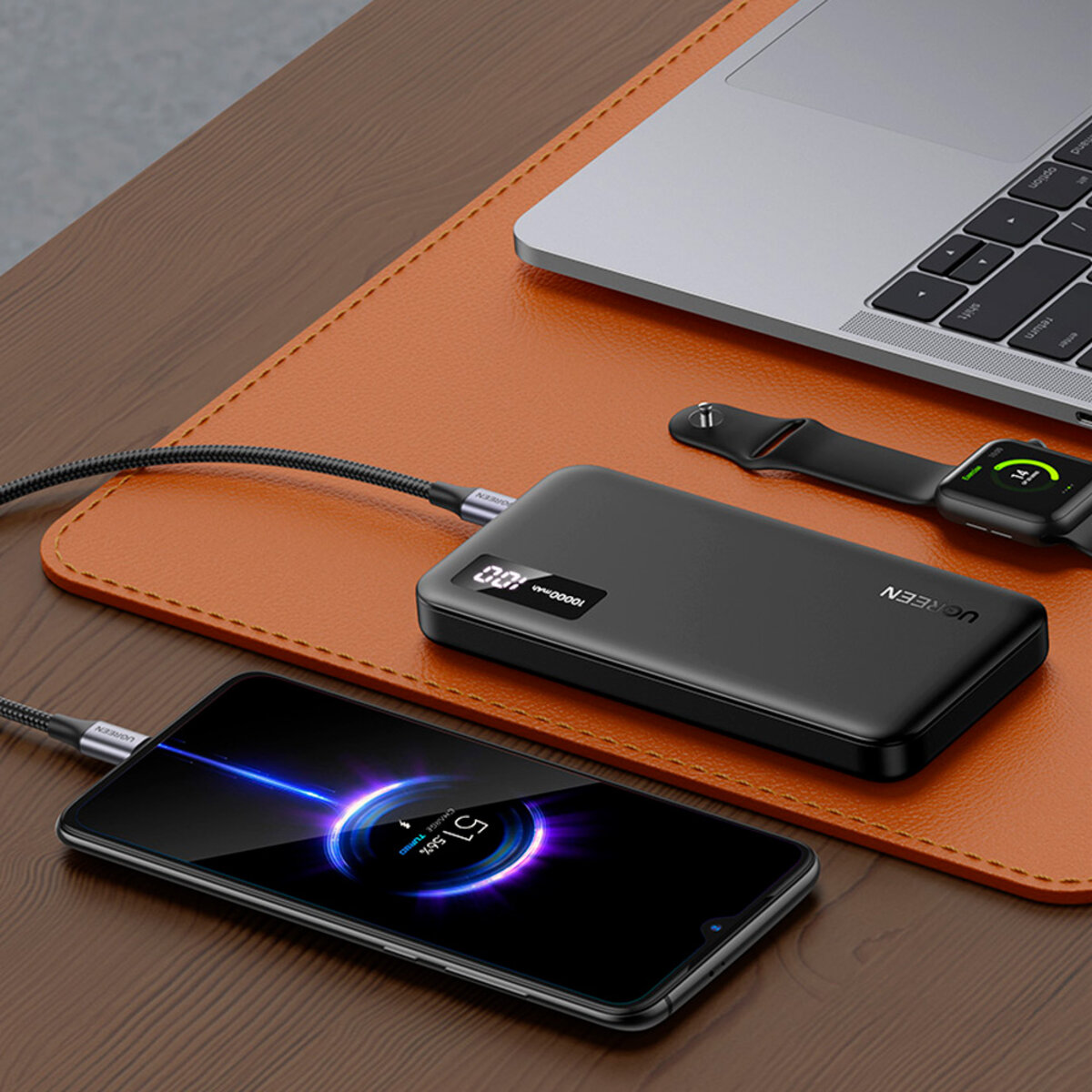 Зовнішній акумулятор UGREEN PB311 10000mAh Mini Quick Charging  20W на малюнкі №5