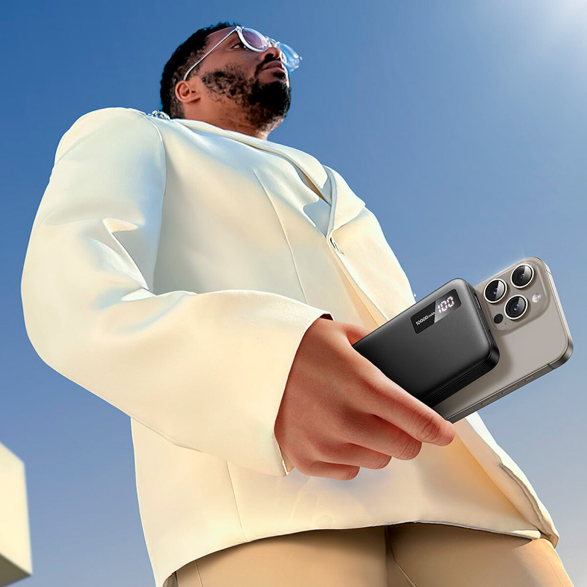 Зовнішній акумулятор UGREEN PB311 10000mAh Mini Quick Charging  20W на малюнкі №4