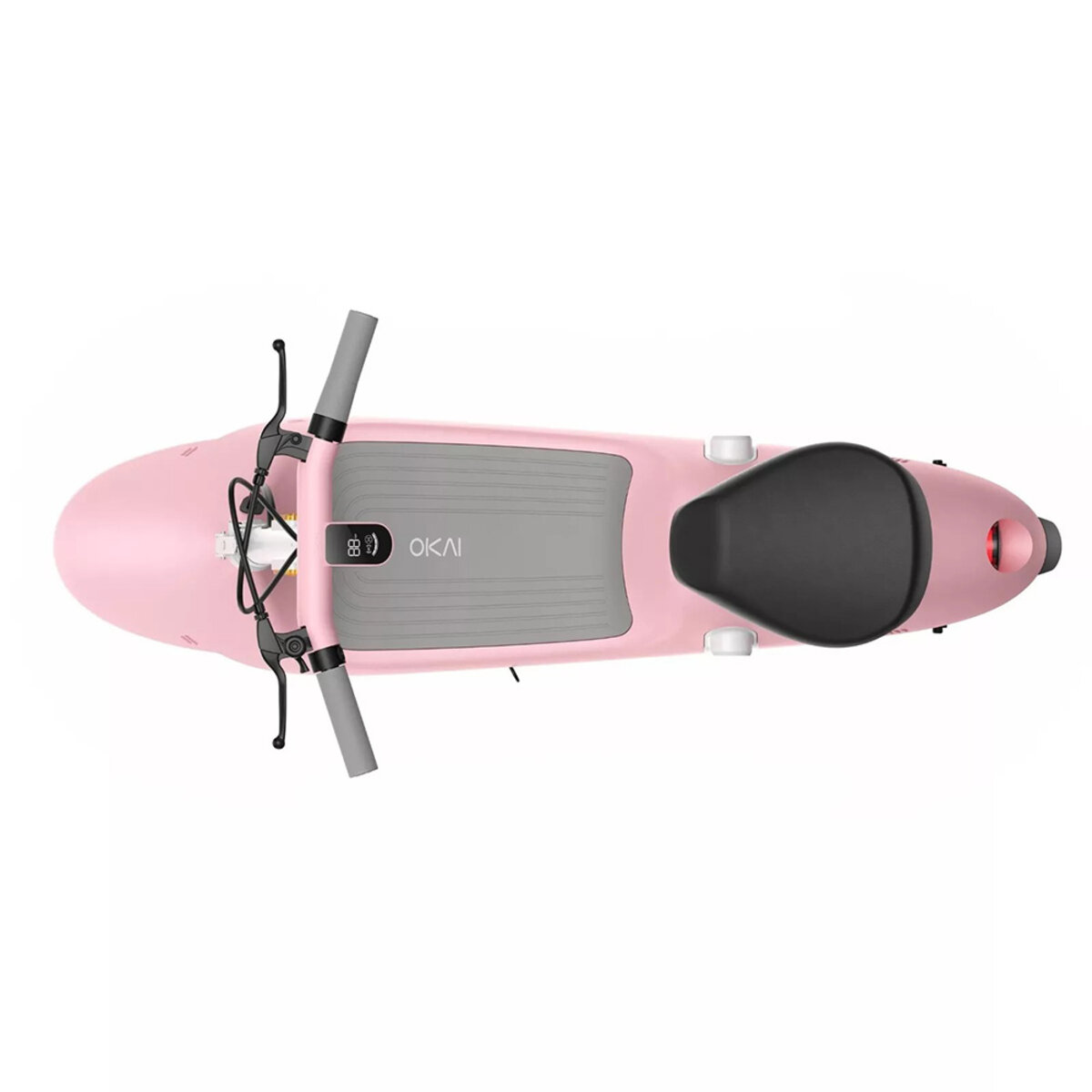 Електросамокат з сидінням OKAI Ceetle PRO EA10C Pink 10, 350(900)W, 25Km/h, 10.4Ah, 55Km, 20%, NFC, App.29kg на малюнкі №4