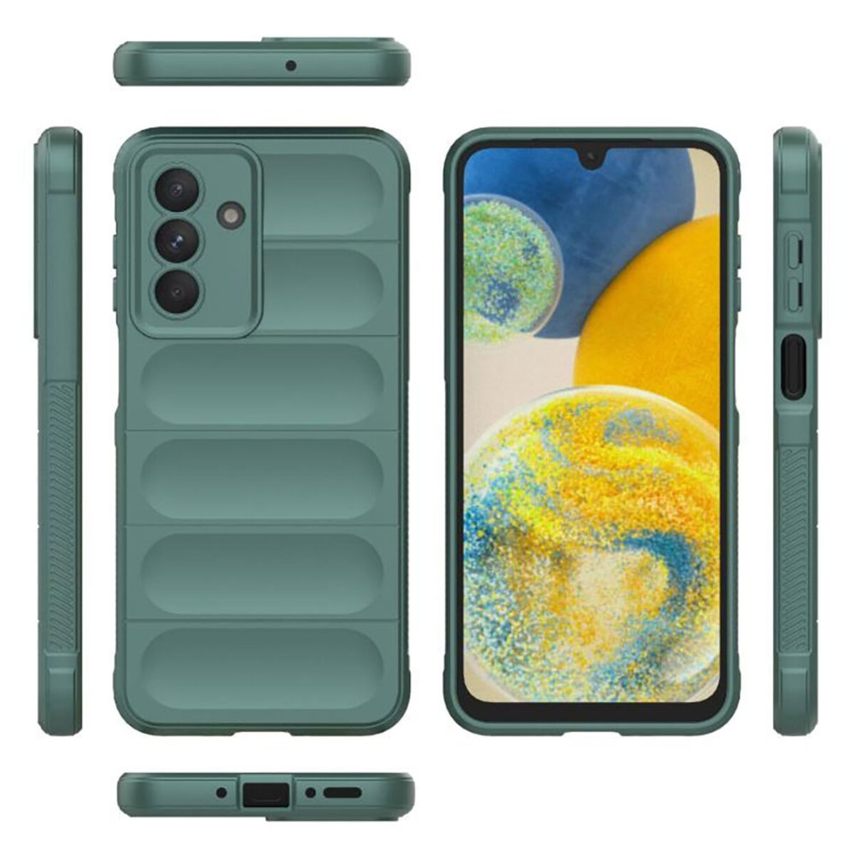 Чохол для смартфона Cosmic Magic Shield for Samsung Galaxy A26 5G Dark Green на малюнкі №2