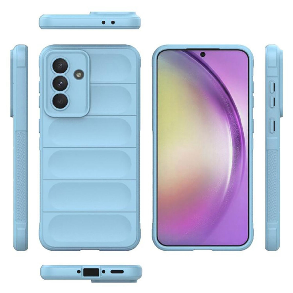 Чохол для смартфона Cosmic Magic Shield for Samsung Galaxy A36 5G Light Blue на малюнкі №2