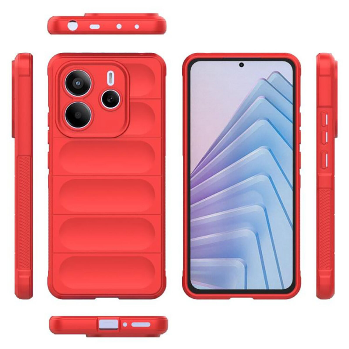 Чохол для смартфона Cosmic Magic Shield for Xiaomi Redmi Note 14 4G EU China Red на малюнкі №2