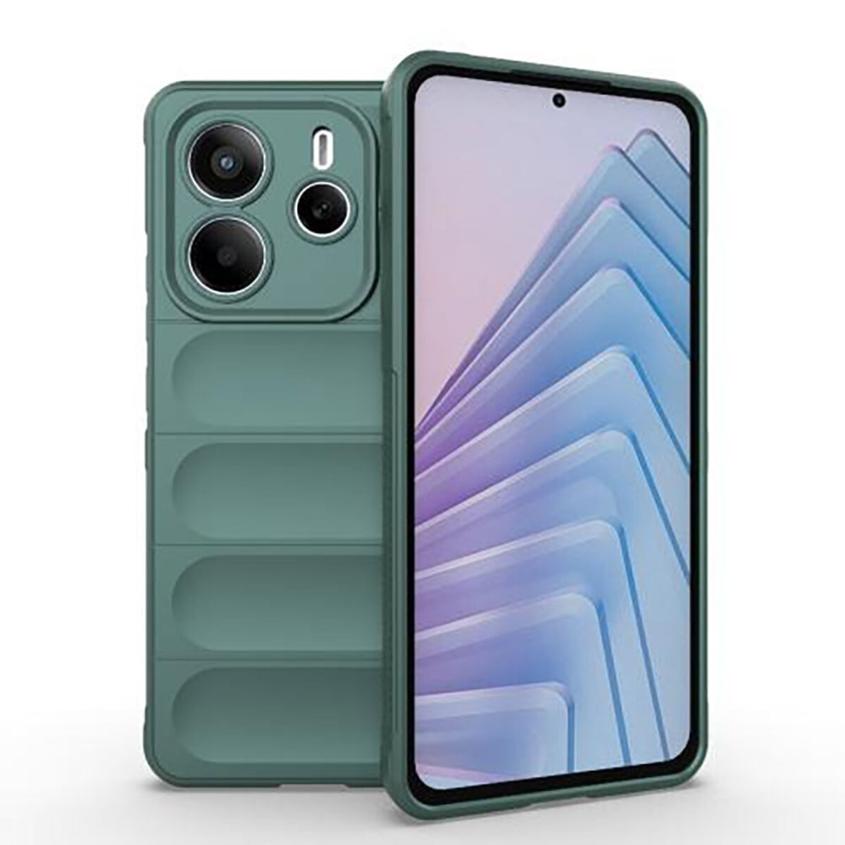 Чохол для смартфона Cosmic Magic Shield for Xiaomi Redmi Note 14 4G EU Dark Green на малюнкі №1