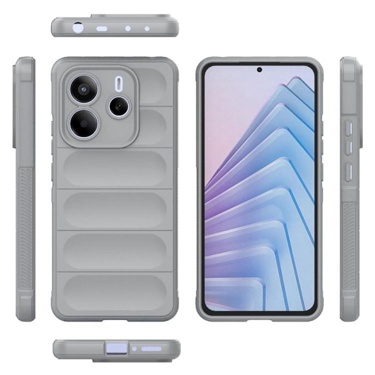 Чохол для смартфона Cosmic Magic Shield for Xiaomi Redmi Note 14 4G EU Grey Smoke на малюнкі №2