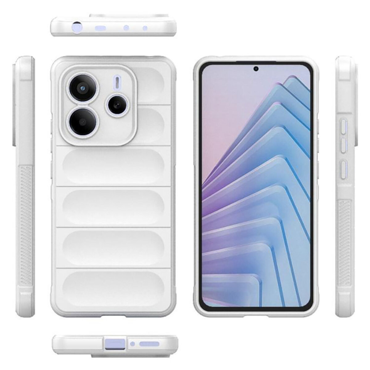 Чохол для смартфона Cosmic Magic Shield for Xiaomi Redmi Note 14 4G EU White на малюнкі №2