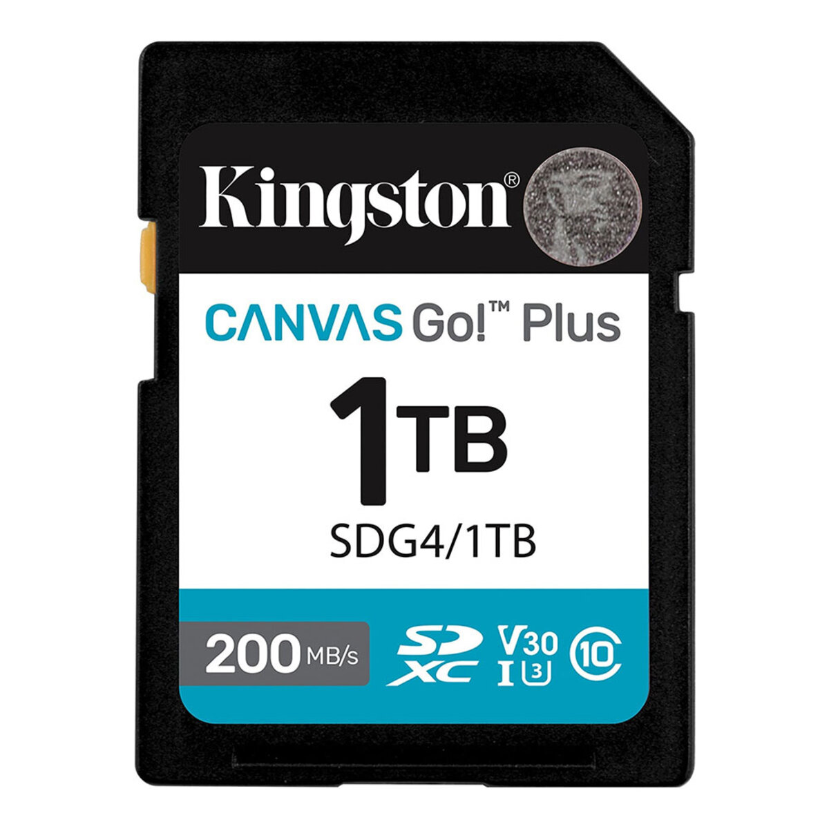 Карта памяті SDXC (UHS-1 U3) Kingston Canvas Go! Plus 1Tb class 10 A2 V30 (R200MB/s, W160MB/s) на малюнкі №1