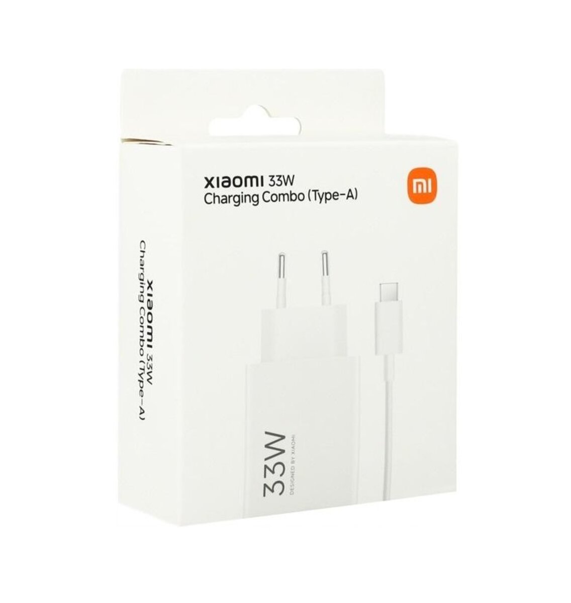 Мережевий зарядний пристрій Xiaomi Wall Charger 33W White Type-C Cable на малюнкі №2