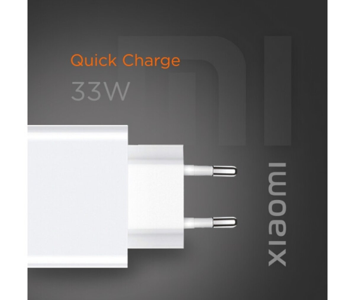 Мережевий зарядний пристрій Xiaomi Wall Charger 33W White Type-C Cable на малюнкі №5