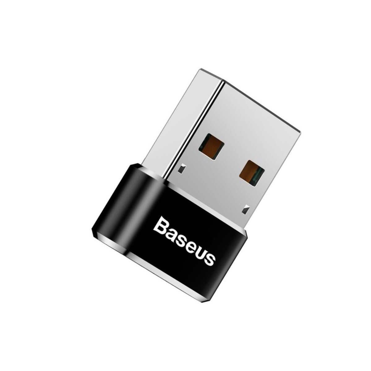 Адаптер Baseus USB Male To Type-C Female Adapter Converter Black (CAAOTG-01) Фотографія №4 Адаптер Baseus USB Male To Type-C Female Adapter Converter Black (CAAOTG-01) на малюнкі №4