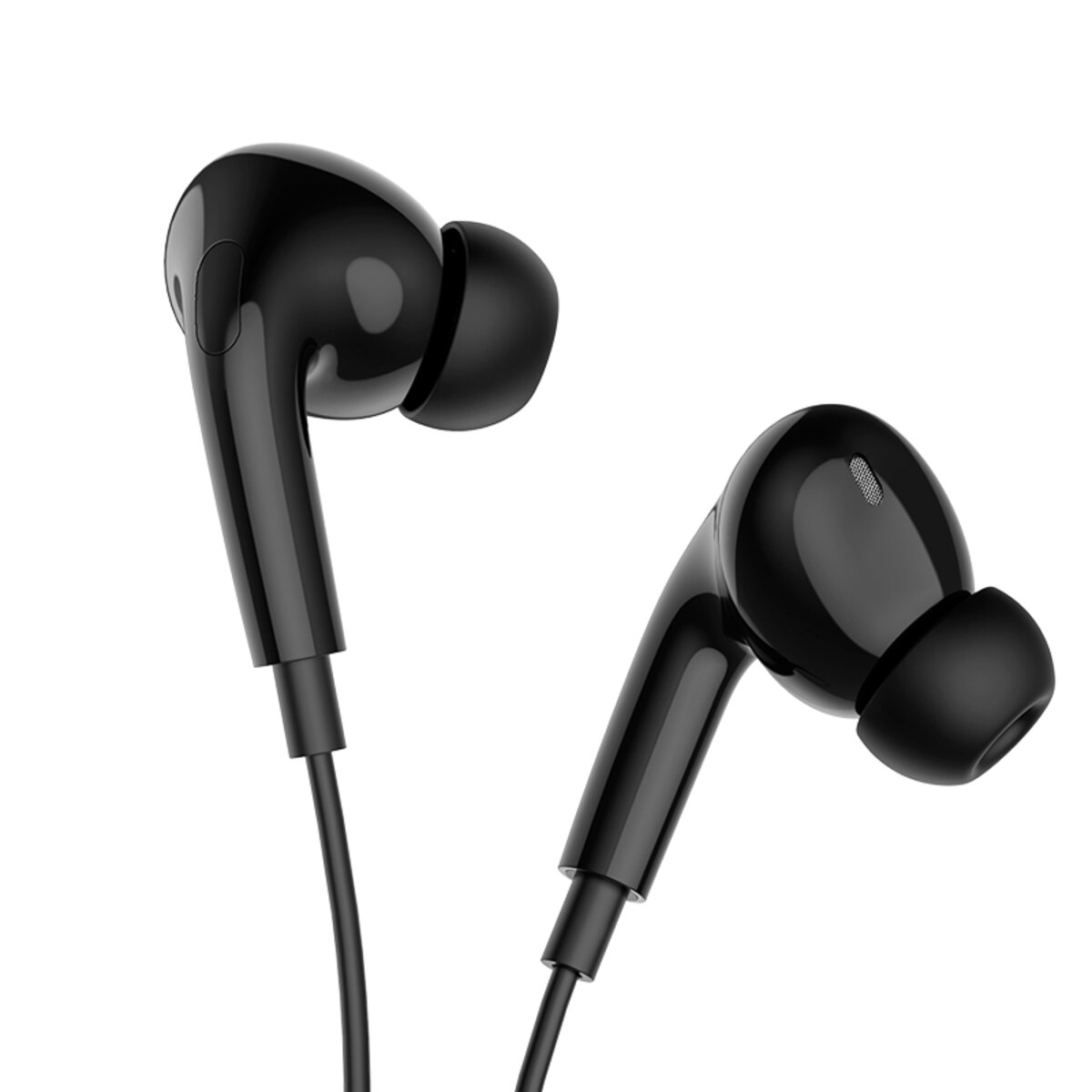 Навушники BOROFONE BM100 Pro Fuente universal digital earphones with microphone Type-C Black на малюнкі №1