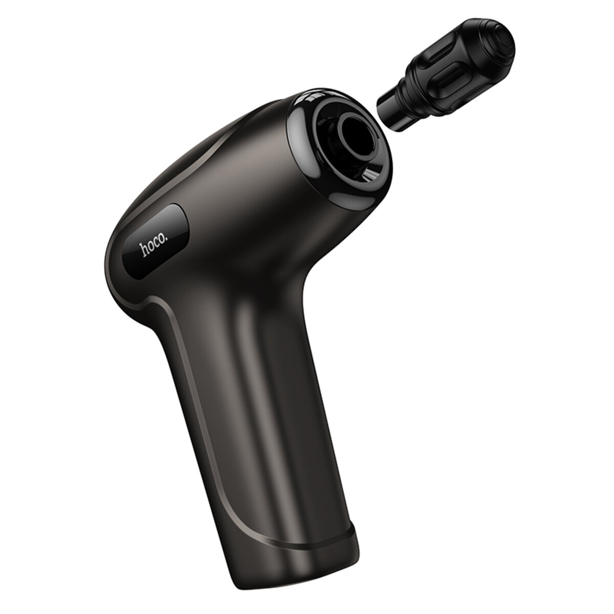Перкусійний масажер HOCO HP51 1800 mAh Electric mini silent fascia gun на малюнкі №4