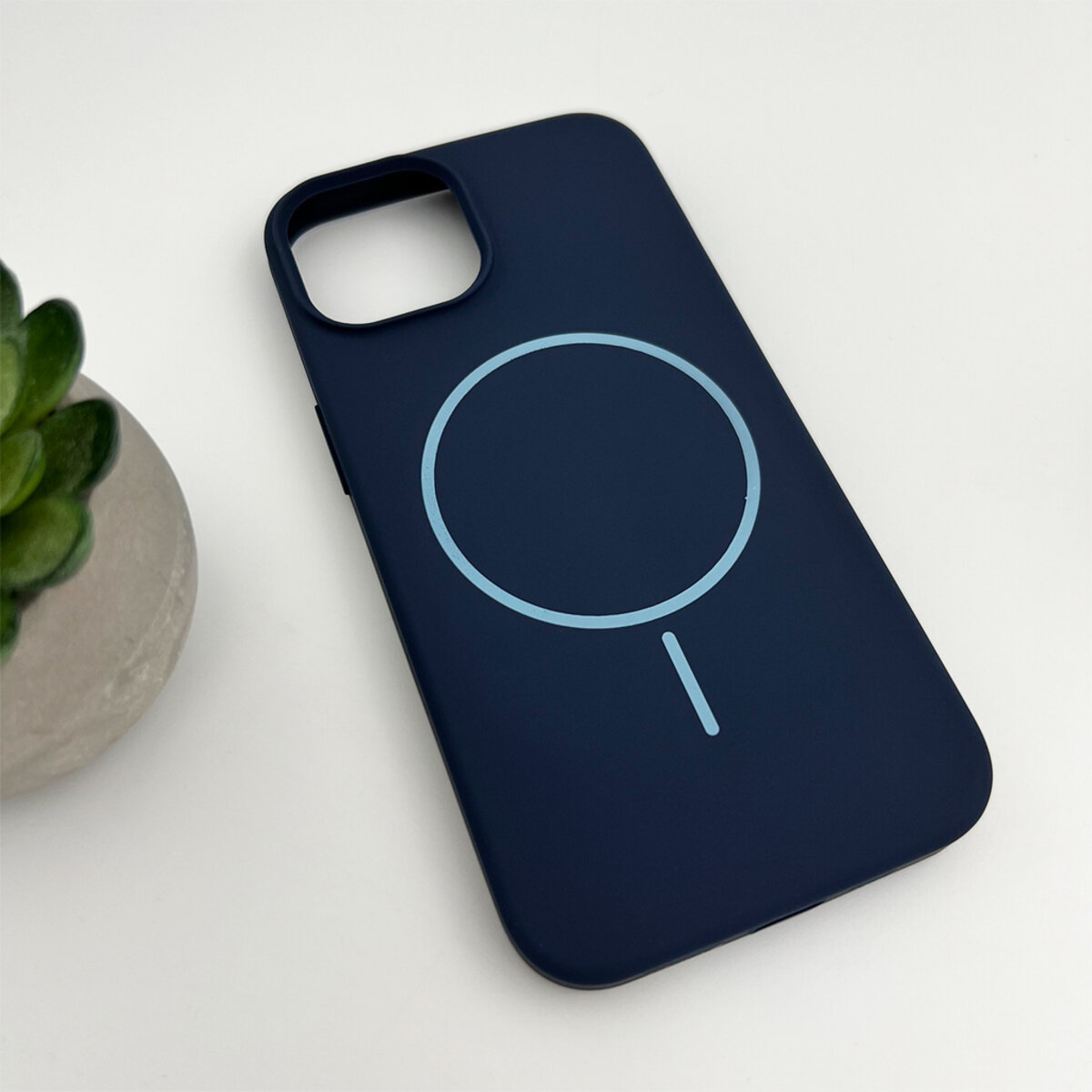 Чохол для смартфона Cosmic Silicone Case Magnetic for Apple iPhone 13 8,Dark Blue на малюнкі №4