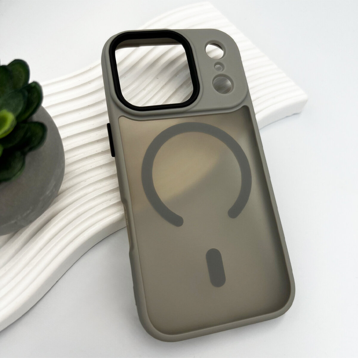 Чохол для смартфона Cosmic Magnetic Color HQ for Apple iPhone 17 Pro Max Grey на малюнкі №4