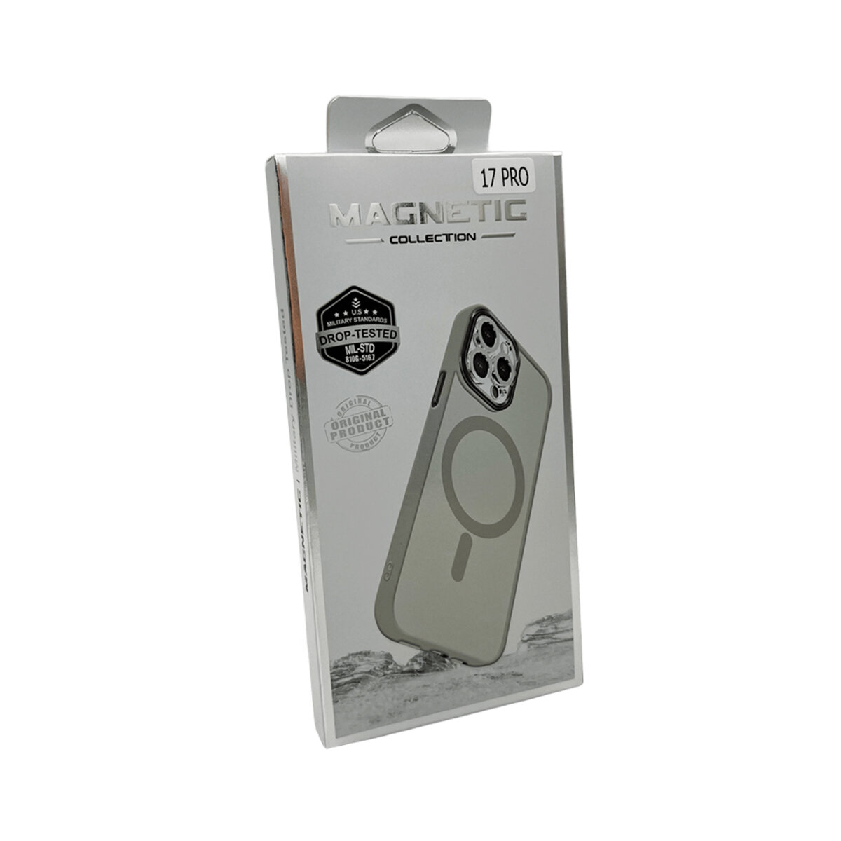 Чохол для смартфона Cosmic Magnetic Color HQ for Apple iPhone 17 Pro Max Grey на малюнкі №2