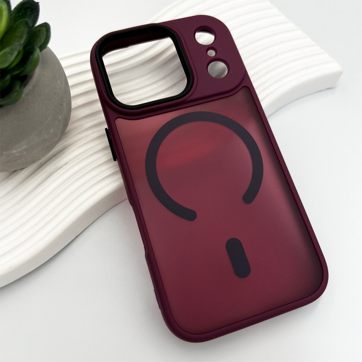 Чохол для смартфона Cosmic Magnetic Color HQ for Apple iPhone 17 Pro Max Red на малюнкі №4