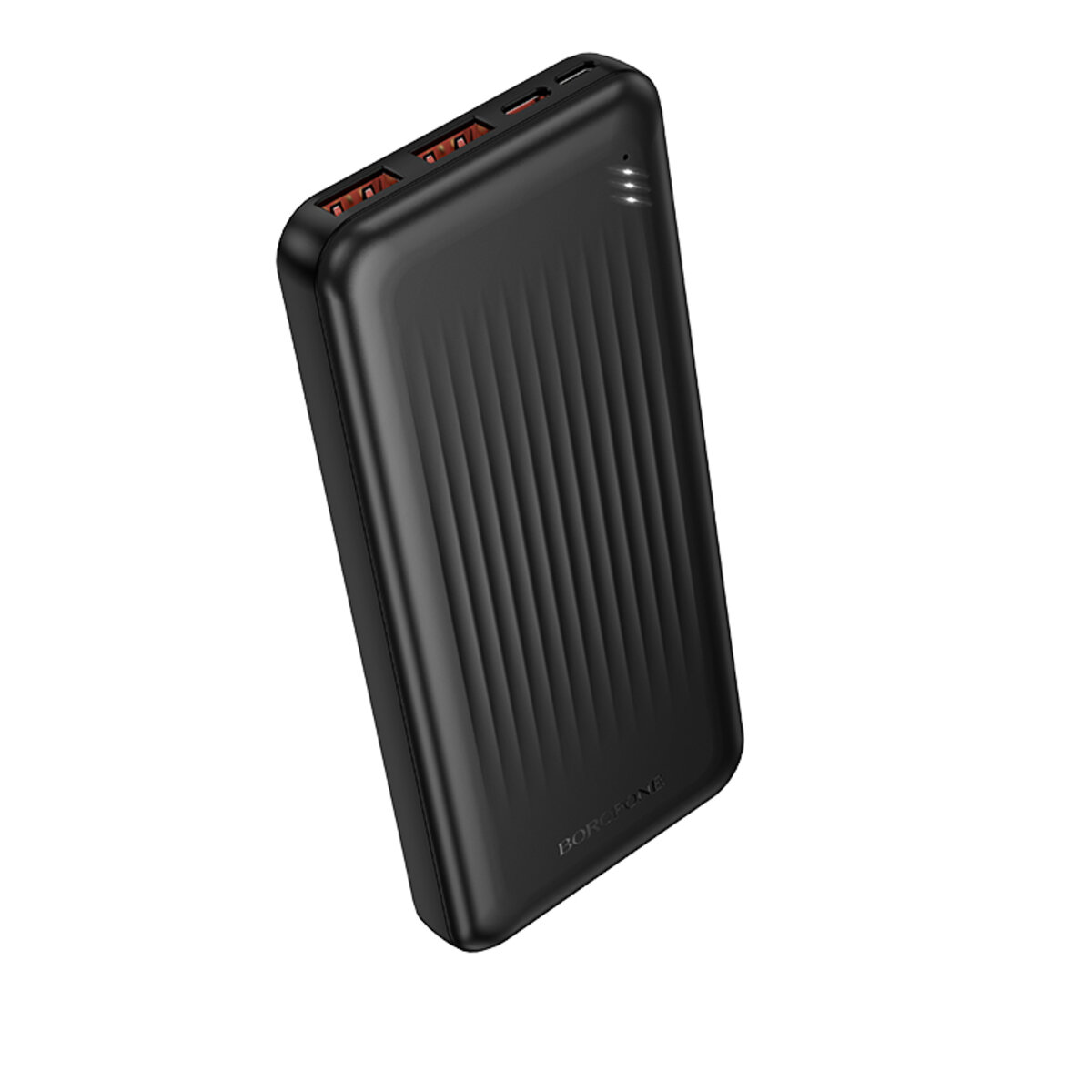 Зовнішній акумулятор BOROFONE BJ80 Clever 22.5W+PD20W fully compatible power bank(10000mAh) Black на малюнкі №1