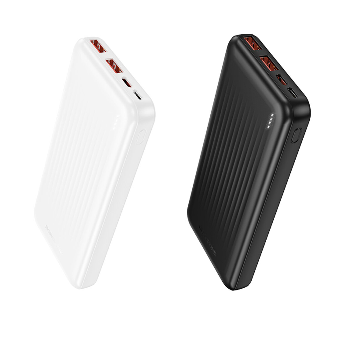 Зовнішній акумулятор BOROFONE BJ80 Clever 22.5W+PD20W fully compatible power bank(10000mAh) Black на малюнкі №5