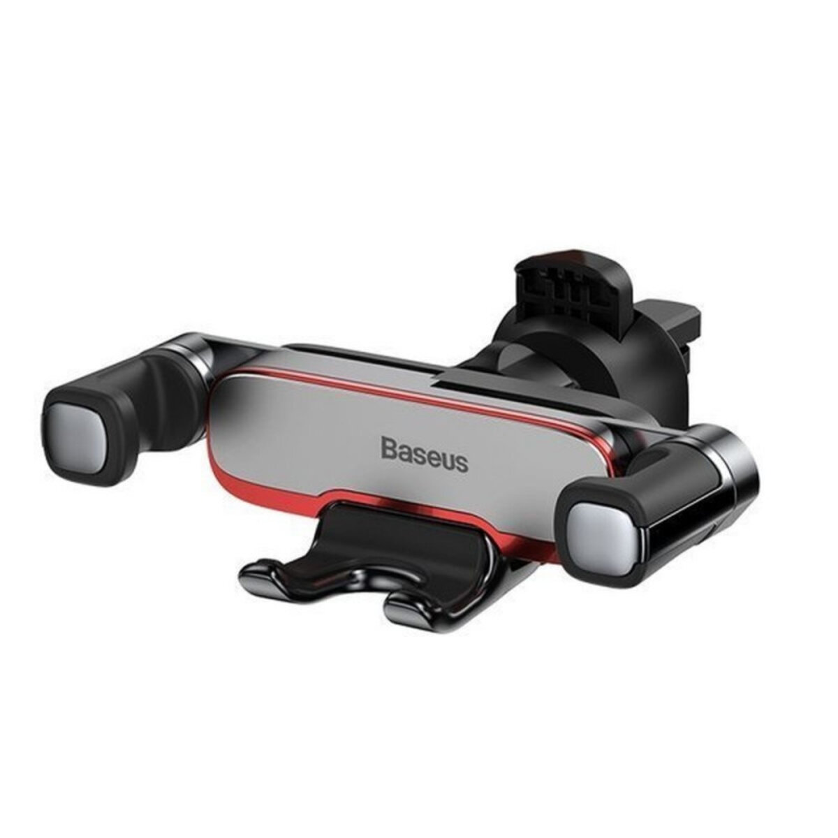 Автотримач для телефона Baseus Mr Hui Gravity Car Mount Silver на малюнкі №1