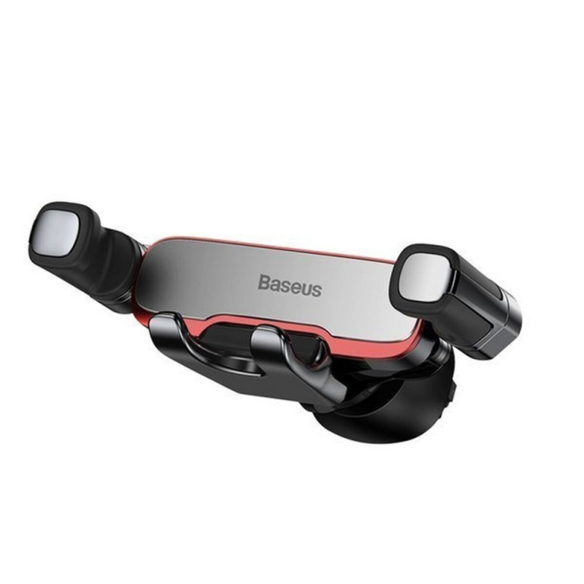 Автотримач для телефона Baseus Mr Hui Gravity Car Mount Silver на малюнкі №3