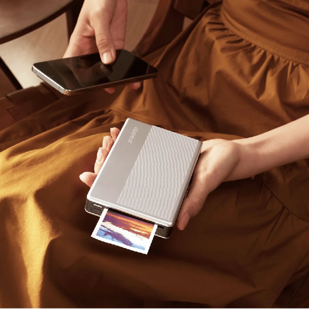 Мобільний принтер Xiaomi Portable Photo Printer 1S на малюнкі №2