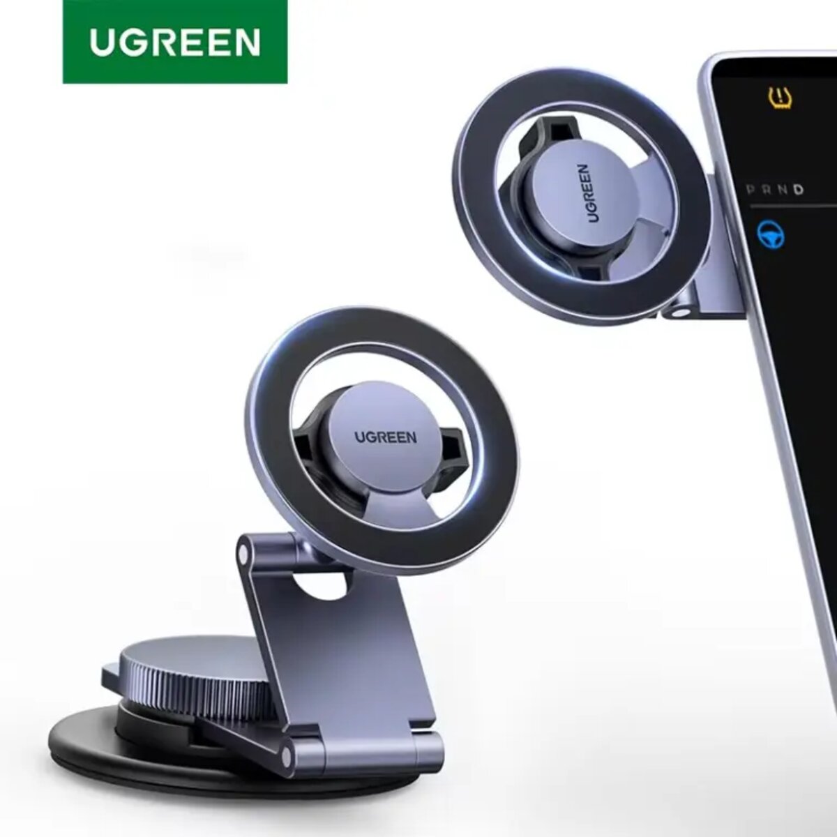 Автотримач для телефона UGREEN LP865 Dashboard Magnetic Car Phone Mount на малюнкі №4