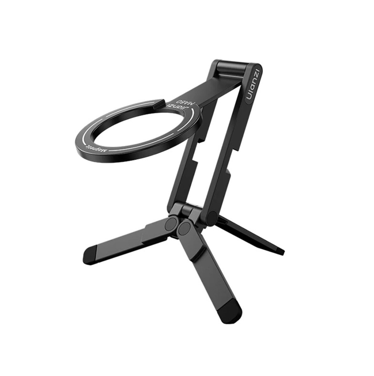 Тримач для телефону Ulanzi Vijim Ulanzi MA60 Foldable Magnetic Phone Tripod(Black) на малюнкі №3