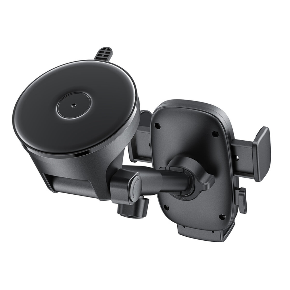 Автотримач для телефона ACEFAST D57 one-key lock car holder for dashboard Black на малюнкі №5