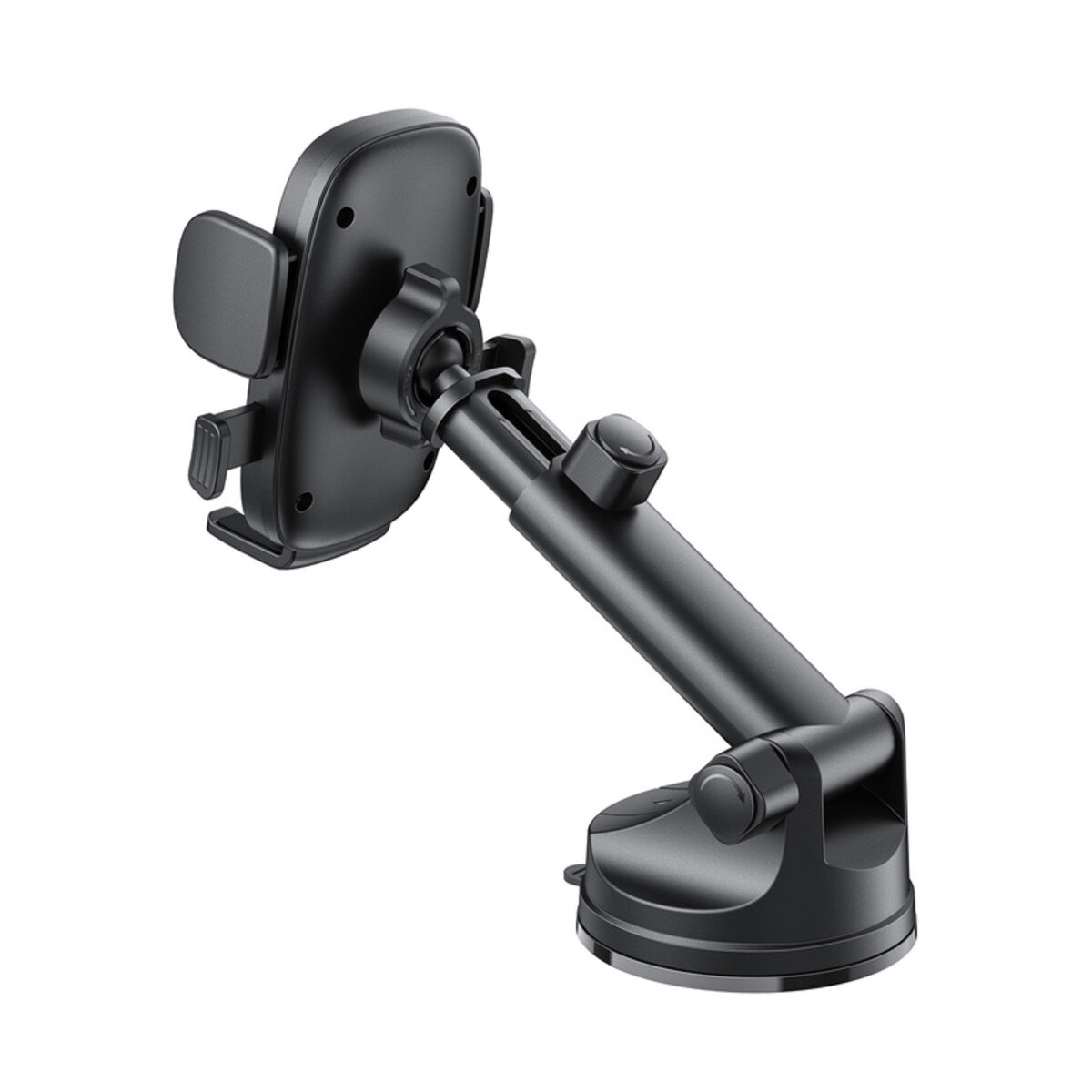 Автотримач для телефона ACEFAST D57 one-key lock car holder for dashboard Black на малюнкі №3