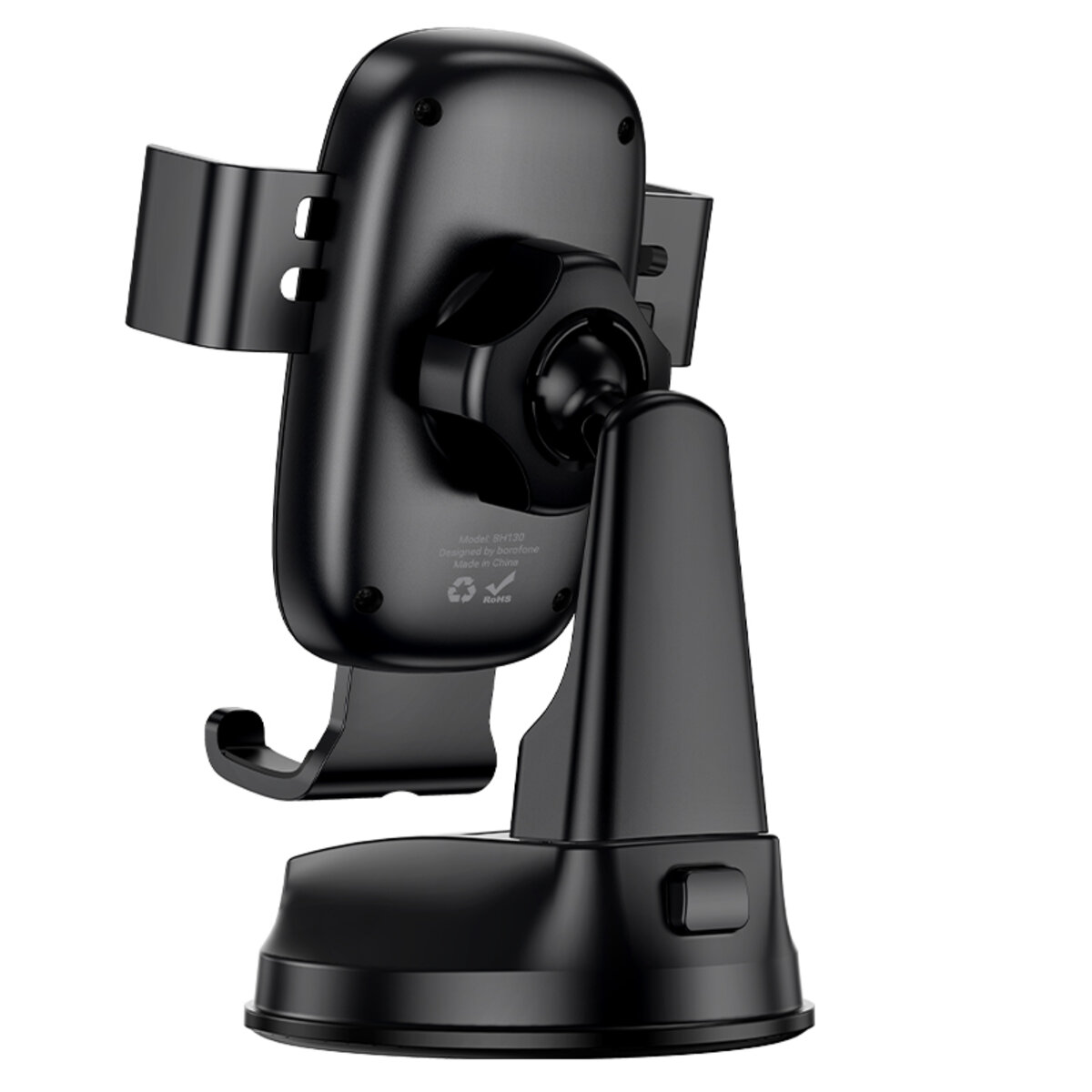 Автотримач для телефона BOROFONE BH130 Follower gravity car holder(center console) Black на малюнкі №4