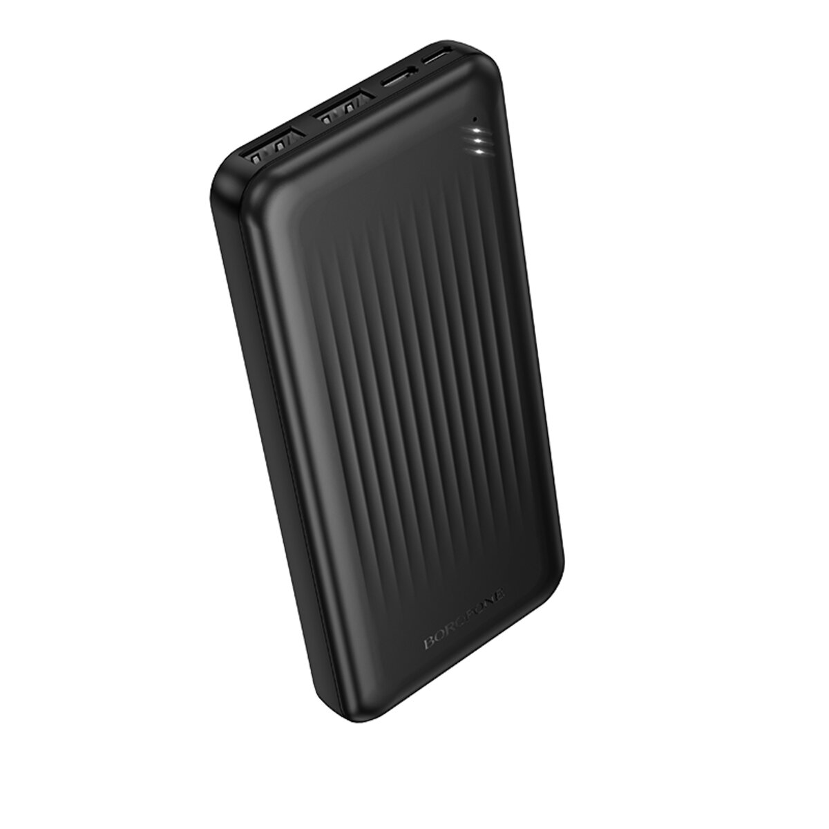 Зовнішній акумулятор BOROFONE BJ78 Clever power bank(10000mAh) Black на малюнкі №1