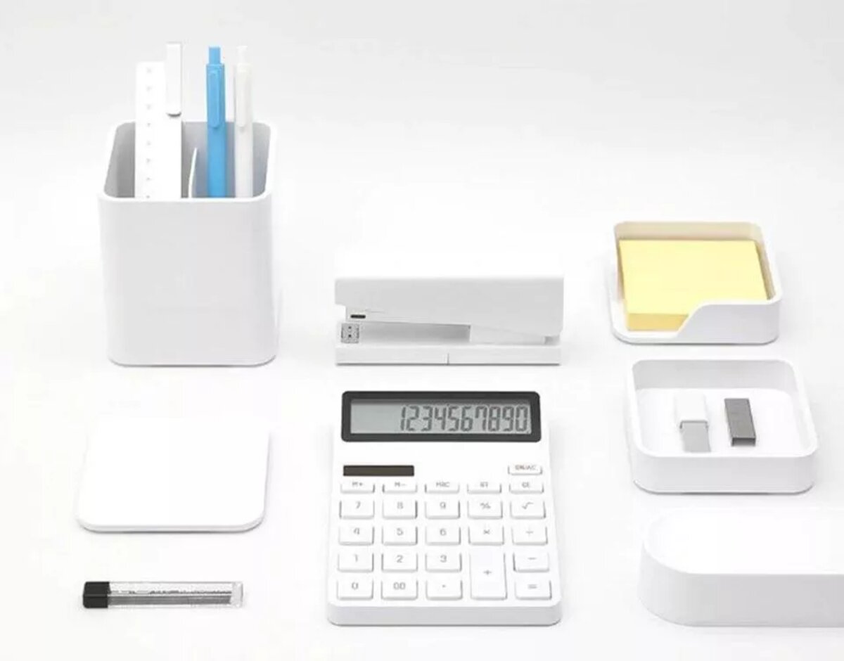 Калькулятор Xiaomi LEMO Lemai Desktop Calculator White 1/Box на малюнкі №4