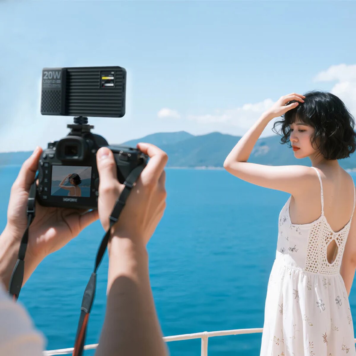 Накамерне світло Ulanzi K20 RGB 20W  Panel light на малюнкі №6