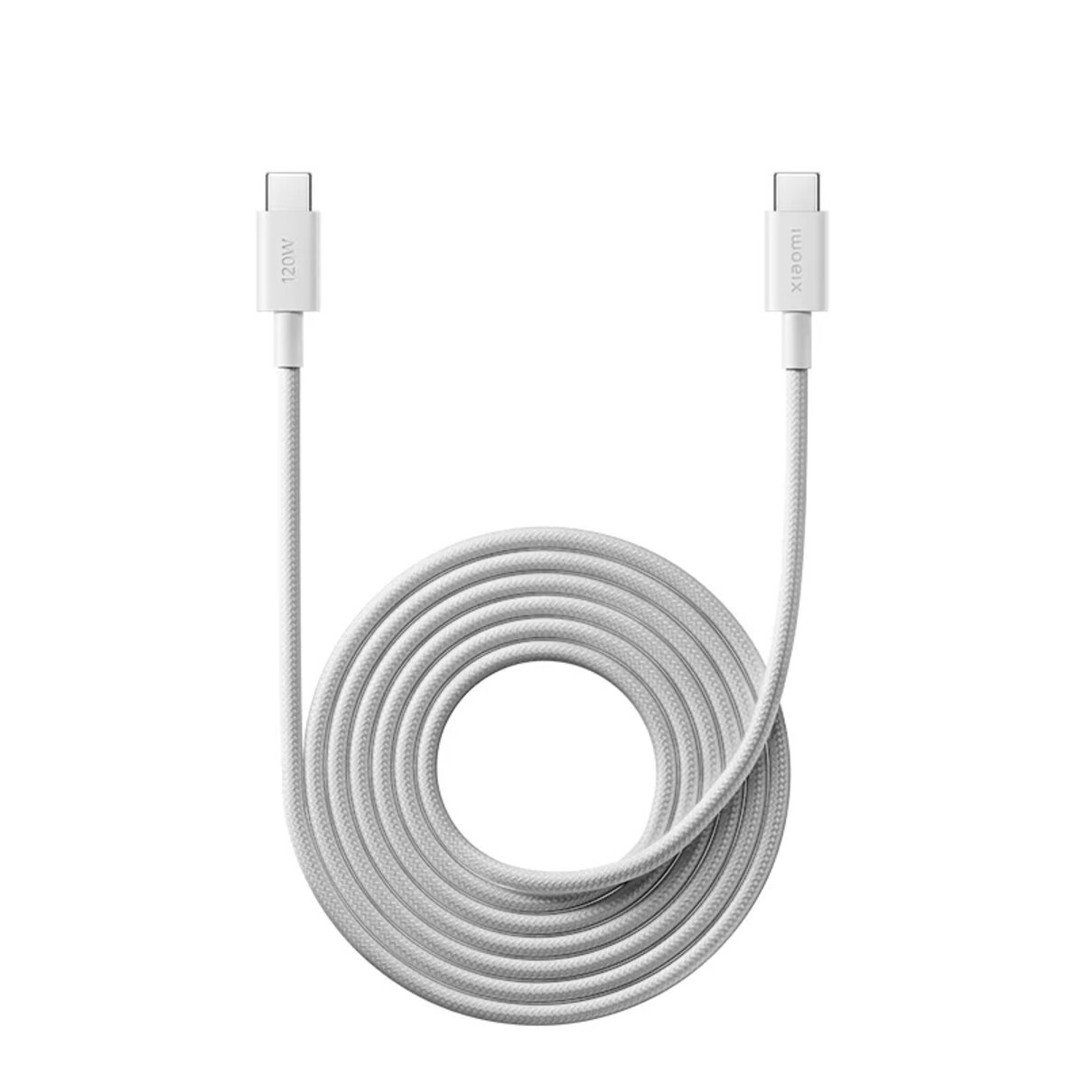 Кабель Xiaomi 6A Braided USB-C to USB-C Cable (2m) на малюнкі №1