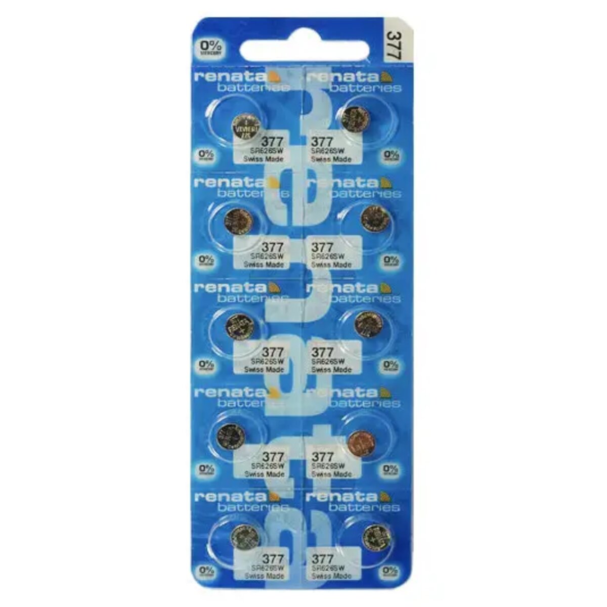 Батарейка Renata SR 626W 377/AG4 (10шт) на малюнкі №1