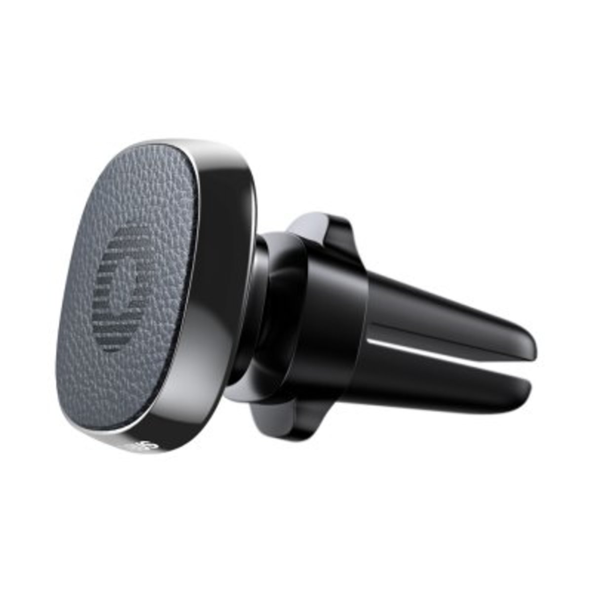 Автотримач для телефона Baseus Privity Series Pro Air outlet Magnet Bracket(Genuine leather) Black на картинке №3