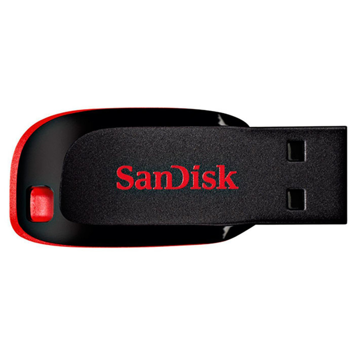 Flash SanDisk USB 2.0 Cruzer Blade 128Gb Black/Red (SDCZ50-128G-B35) смотреть фото №2