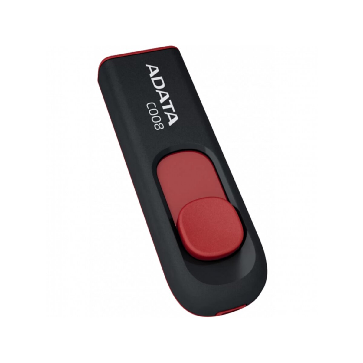 Flash A-DATA USB 2.0 C008 16Gb Black/Red (AC008-16G-RKD) смотреть фото №1
