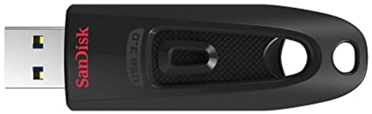 Flash SanDisk USB 3.0 Ultra 16Gb (130Mb/s) Black (SDCZ48-016G-U46) смотреть фото №1