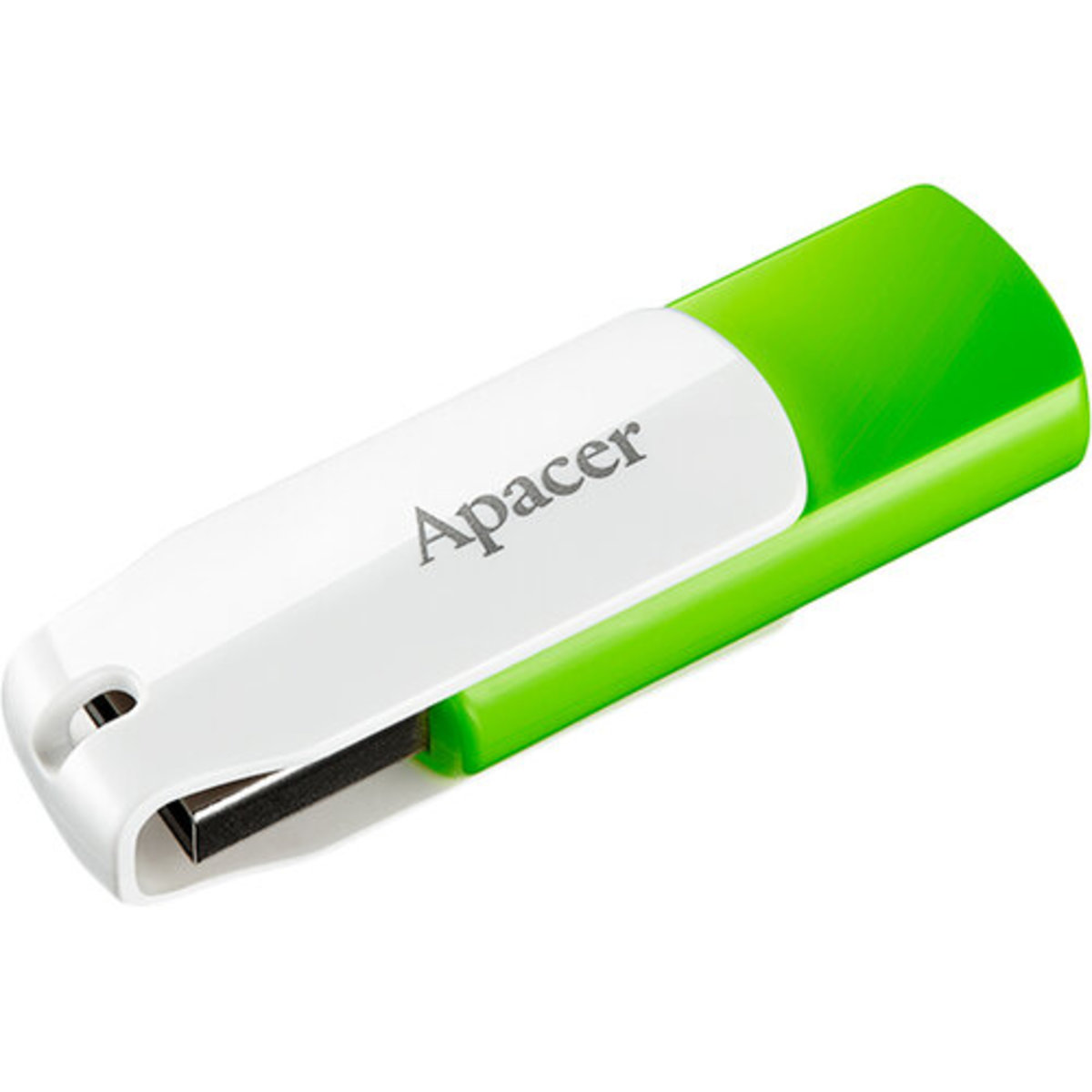 Флеш-накопичувач Apacer USB 2.0 AH335 64Gb green (AP64GAH335G-1) на картинке №1