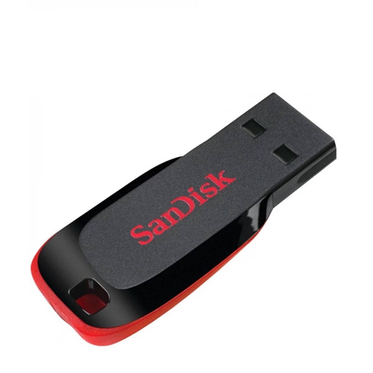 Флеш-накопичувач SanDisk USB 2.0 Cruzer Blade 64Gb Black/Red (SDCZ50-064G-B35) на картинке №2