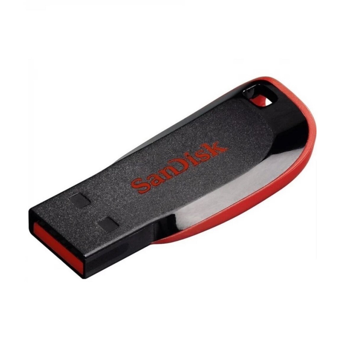 Флеш-накопичувач SanDisk USB 2.0 Cruzer Blade 64Gb Black/Red (SDCZ50-064G-B35) на картинке №3